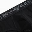 Quần lót nam Emporio Armani Rubber Pixel Logo Brief Black